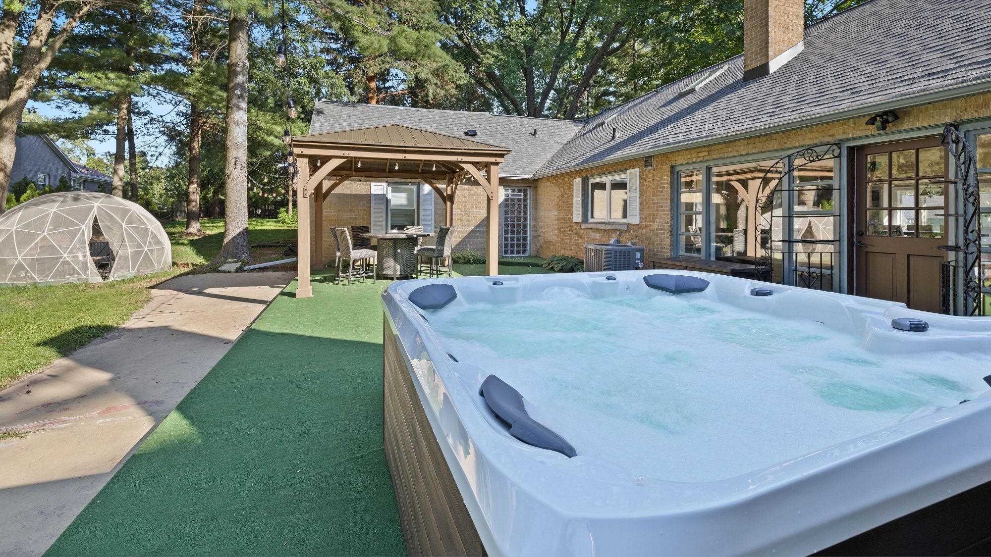 Pine Terrace Hot Tub