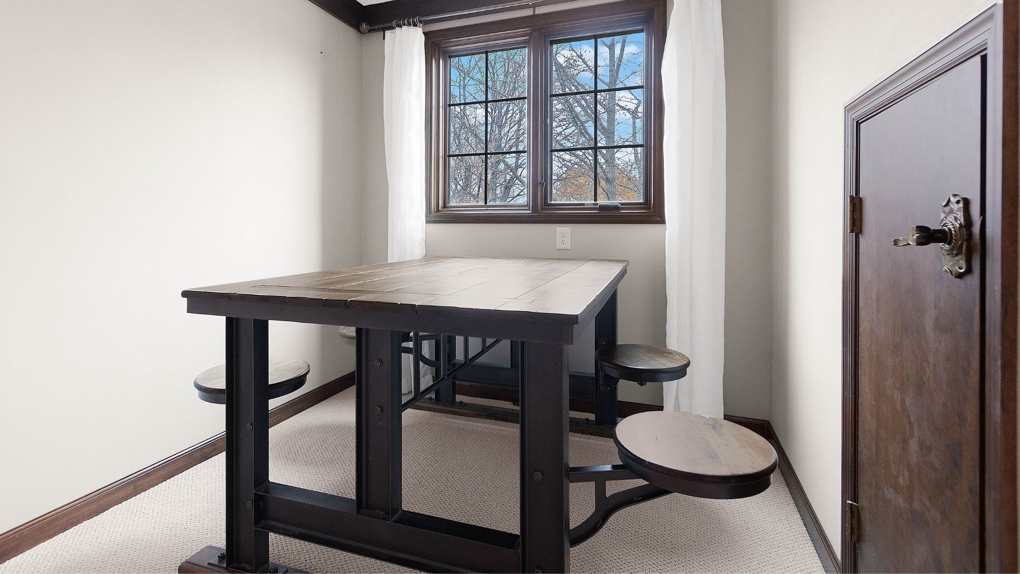 Terraview table by window